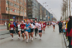 De WebMaster tijdens de Rotterdam Marathon